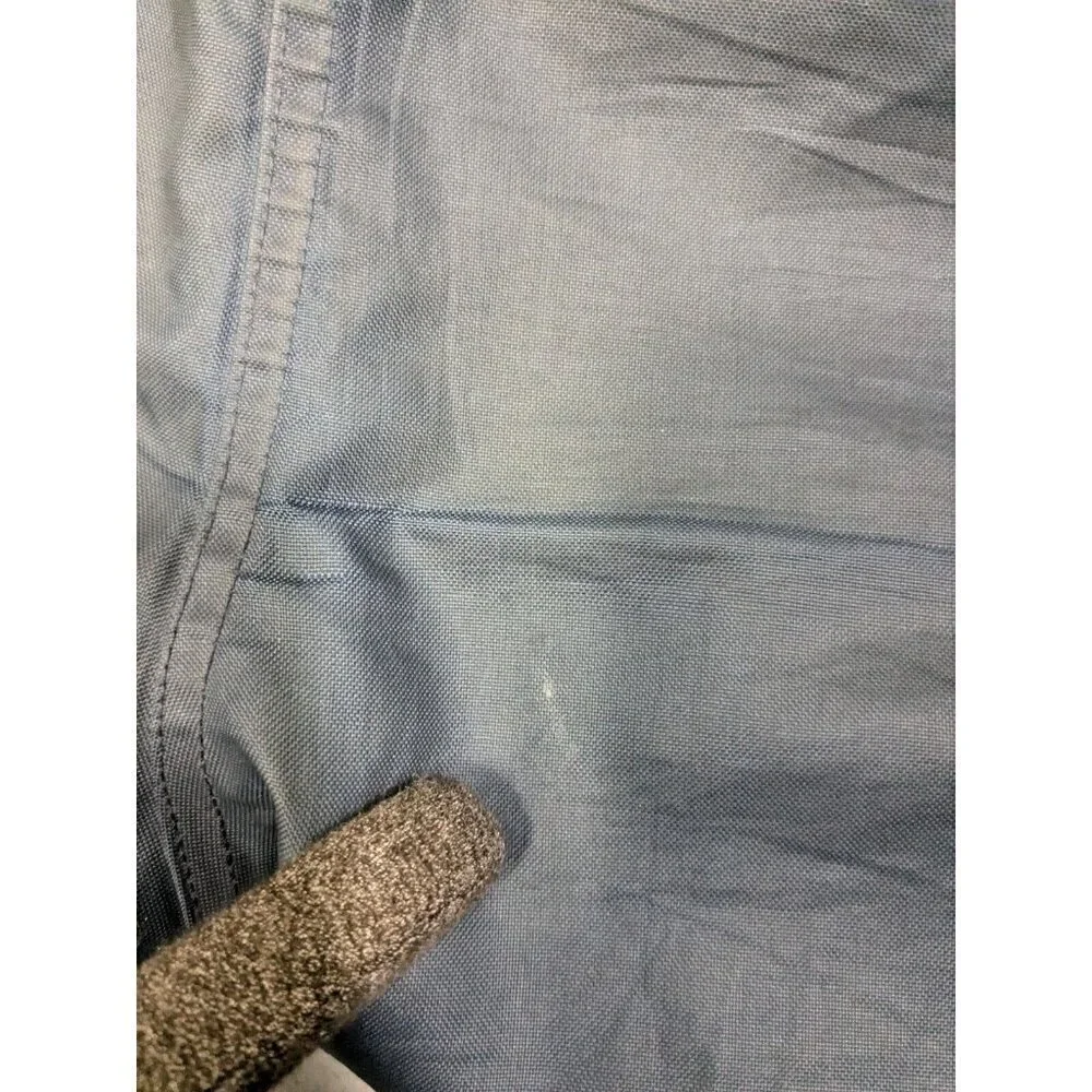 Vintage Cabelas Pants Small Wind Rain Outdoor Zip Ankles Pull On Blue